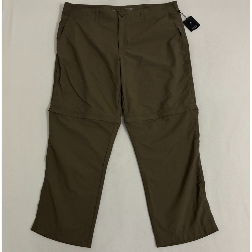 NWT Mountain Hardwear Castil Convertible Pants Mens 40x30 Nylon Hiking Gorpcore